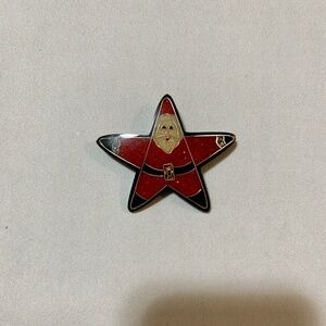 Vintage Santa Claus Brooch Pin